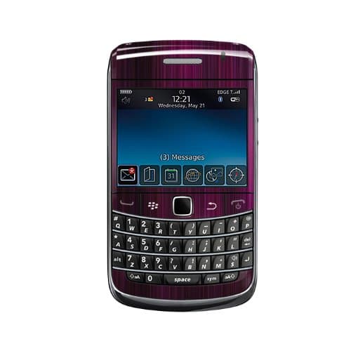 Exo-Flex Protective Skin for BlackBerry Bold 9700 - Hyper Speed Purple