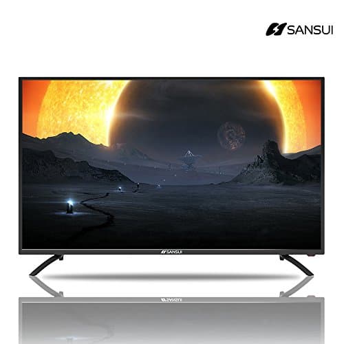 Sansui SLED4319 HD TV 43 Inch 1080p Full-HD LED TV 60Hz Flat Screen LED TV Monitor for Home Entertainment, PS4, Xbox One, Blu-ray, PS3, Xbox 360 Slim, PC, Video Gaming DVD