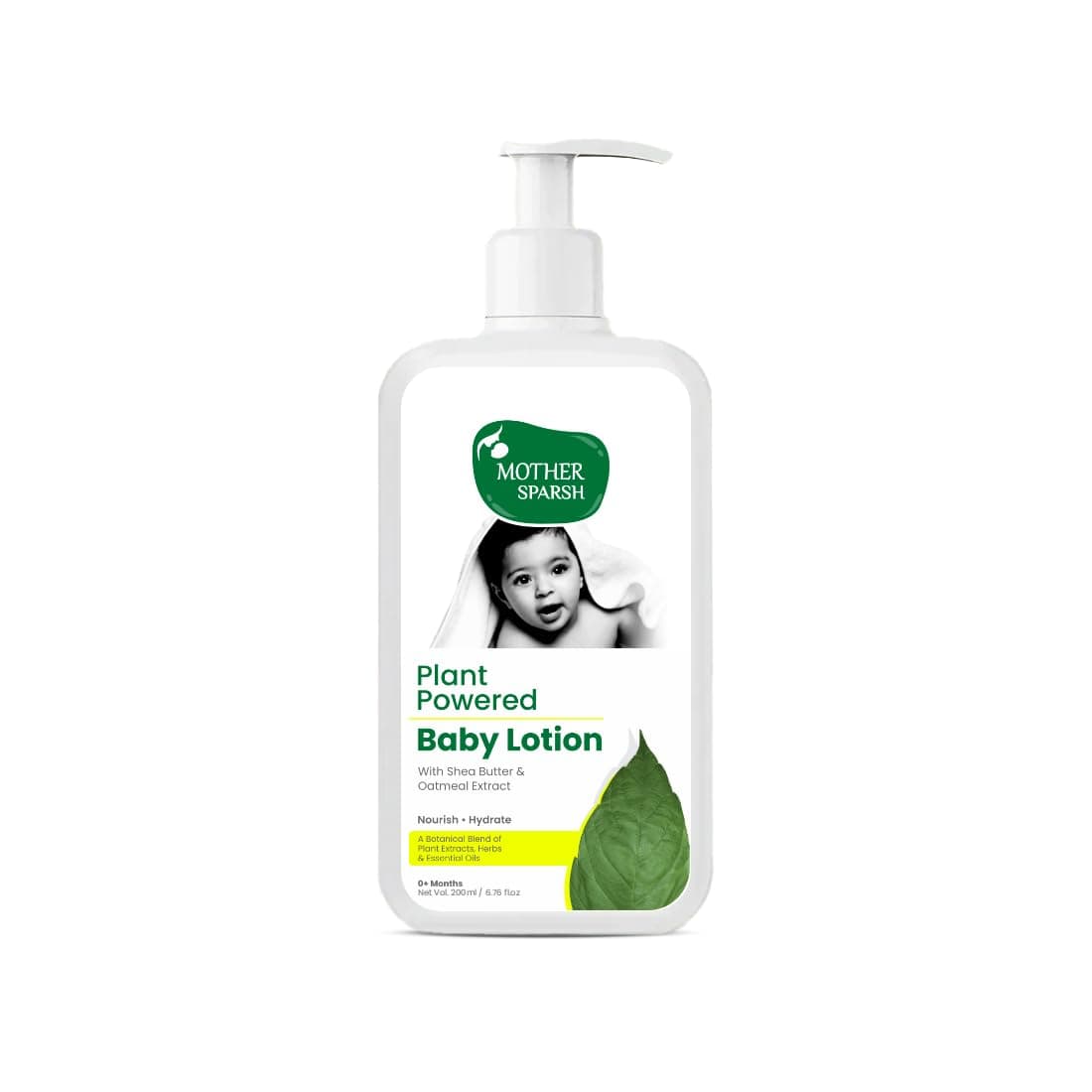 Plant Powered Natural Baby Lotion, 200ml