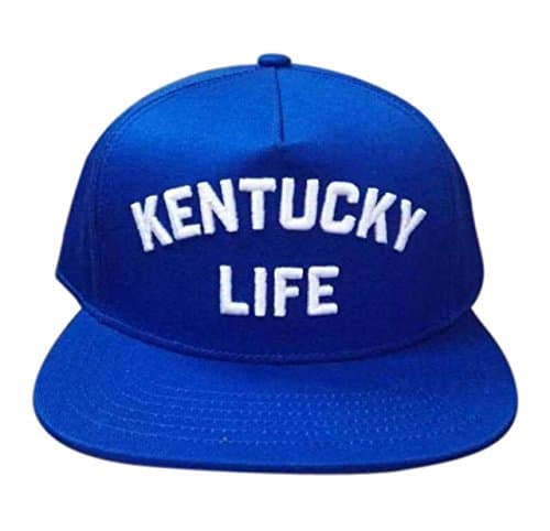 New Blue Kentucky Life Snapback Fitted Cap