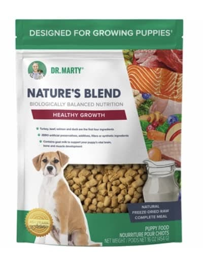 Nature's Blend Healthy Growth Freeze Dried Dog Food, 16 oz.