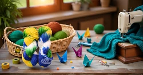 M.G ENTERPRISE Glow Knitting Yarn Wool, Blue Parrot 80 GMS Woolen Crochet Yarn Thread. Best Used with Knitting Needles, Crochet Needles-OO Art-CJC