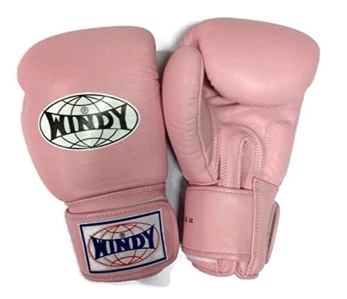Auth Windy Muay Thai Gloves Kickboxing K1 Boxing Gloves Genuine Leather BGVH Pink - 6,8,10,12,14,16,18 oz