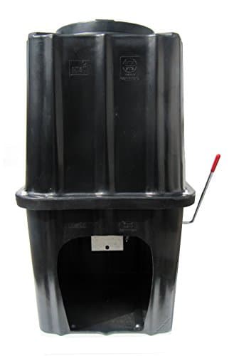 Greenans Products Ltd The Smart Bunker Plastic (NO shovel required) coal wood pellets animal feed bin salt and grit