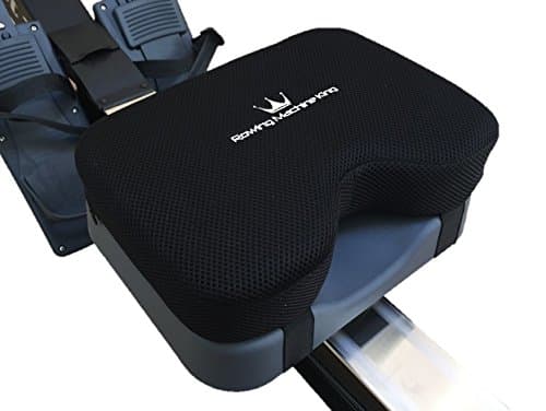 Rowing Machine Seat Pad for Concept2 Model D & E - Plus Other Rower Models (WaterRower, NordicTrack, Etc.) Seat Cushion Relieves Sore Butt Pain. Memory Foam Material (no gel) Good for Sculling & Boats