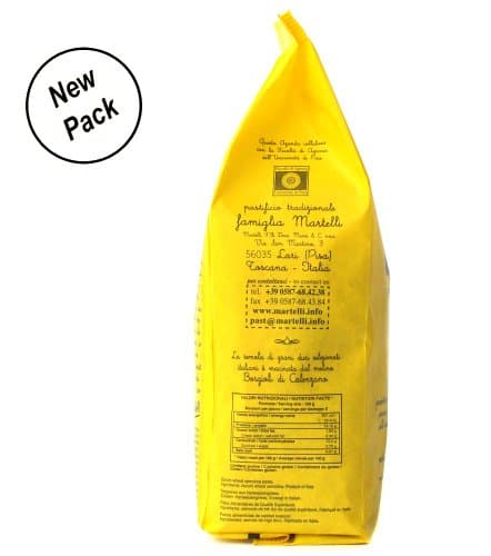 Penne Pasta from Tuscany by Martelli 3 Packs (3 x 500g) Homemade Production - Italian Artisan Pasta Gourmet Deli