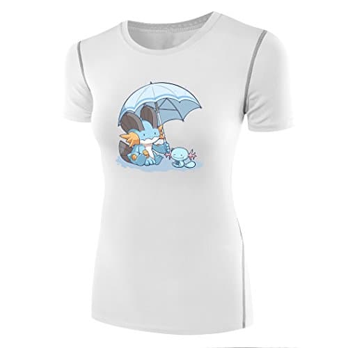 Sysuer Lady Japanese Anime Pokemon Swampert Wooper Under Wear Tshirt Tees