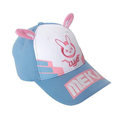 Cosplaybala Dva Cosplay Hat Lovely Bunny Ear Hat Baseball Caps