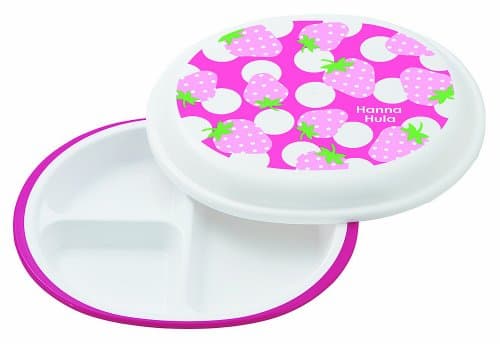 Lid lunch plate strawberry 347 457 (japan import)