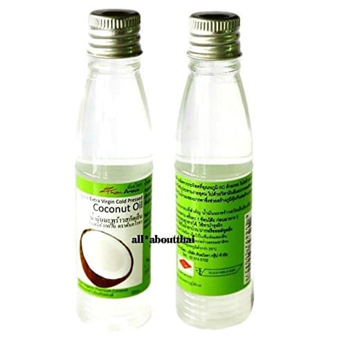 1 X 55 Ml. 100% Virgin Coconut Oil Cold Press for Healthy Skin & Hair and Body