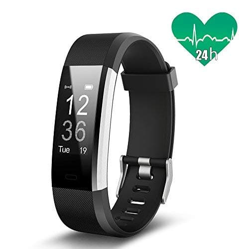 Fitness Tracker, JoyGeek Heart Rate Monitor Bluetooth Smart Watch Sleep Monitor Pedometer for iPhone Samsung