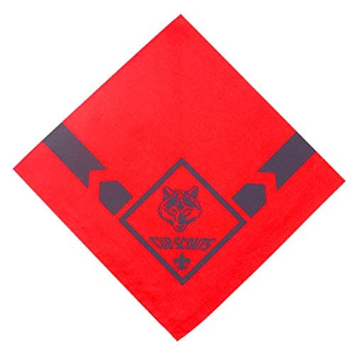 Cub Scout Wolf Neckerchief / Bandanna - Official BSA Uniform Apparel