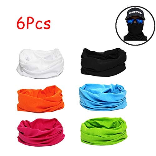 Ussuperstar Outdoor Wide Wicking Headband Seamless Headwear Bandana Scarf 6-10