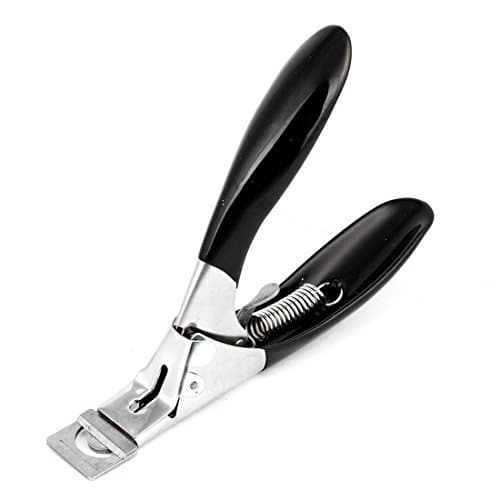 FOREVER YUNG Acrylic Gel False Nail Tips Edge Cutter Clipper Manicure Tool Black