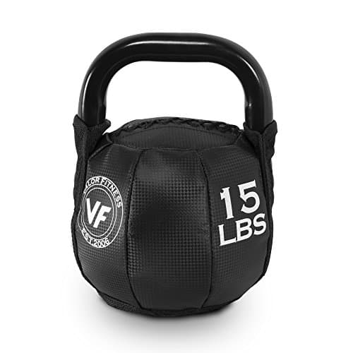 Valor FitnessSKB Soft Sand Filled Kettlebell Weights for Home Gym, Cross Training, and Strength and Conditioning - Weight Listed in Lbs and KG