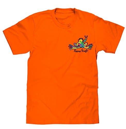 Peace Frogs Retro Frog Short Sleeve Licensed T-shirt (Various Colors)