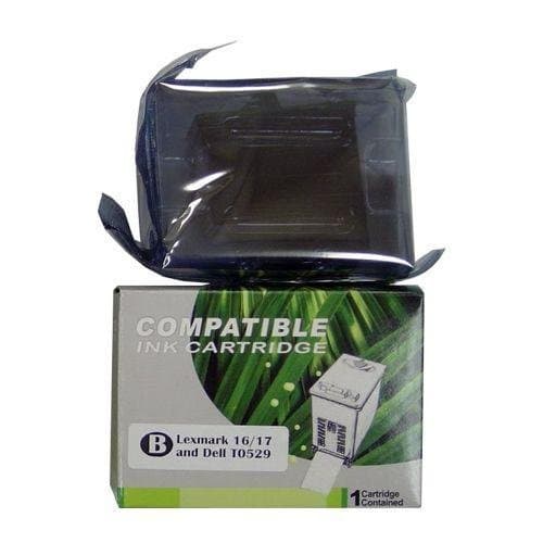 Lexmark 10N0016 (No.16), 10N0217 (No.17) Remanufactured Black Ink Cartridge