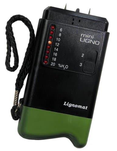 Lignomat 6% to 20% Pin LED Wood Moisture Meter