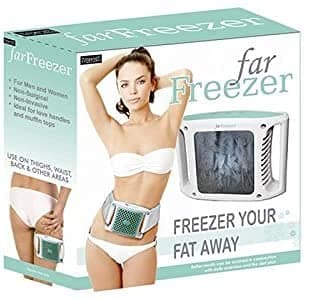 Fitness Bargains The Original Fat Freezer System, Help Freeze Your Fat Away, Get in Shape in No Time, White