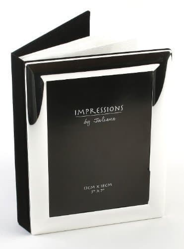 Silver Plated Picture Photo Album - 4" x 6"