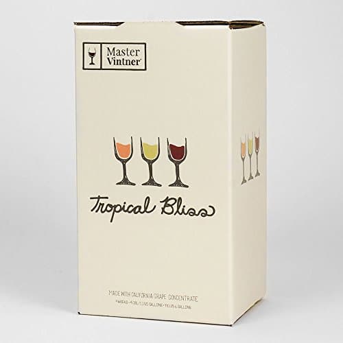 Master Vintner - Tropical Bliss Winemaking Recipe Kit - Makes 6 Gallons (Tropical Fruit Sauvignon Blanc)