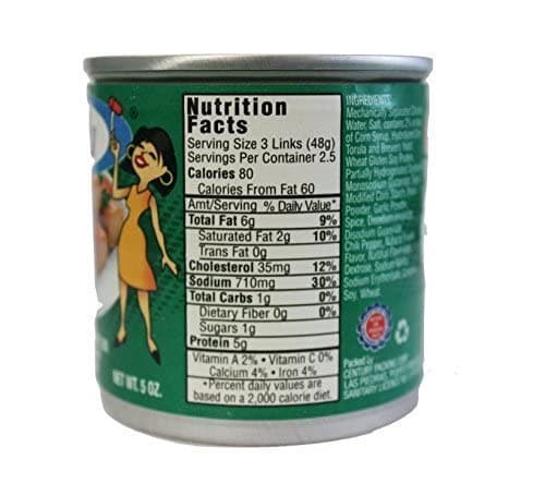 Carmela Chicken Sausage and Bouillon, Natural Smoke Flavor, 5 oz (Pack of 8)