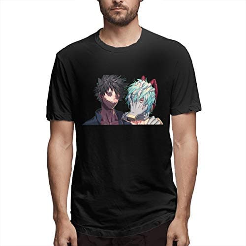T Shirt My Hero Academia Dabi Overhaul Shigaraki Tomura Boku No Hero Academia Black
