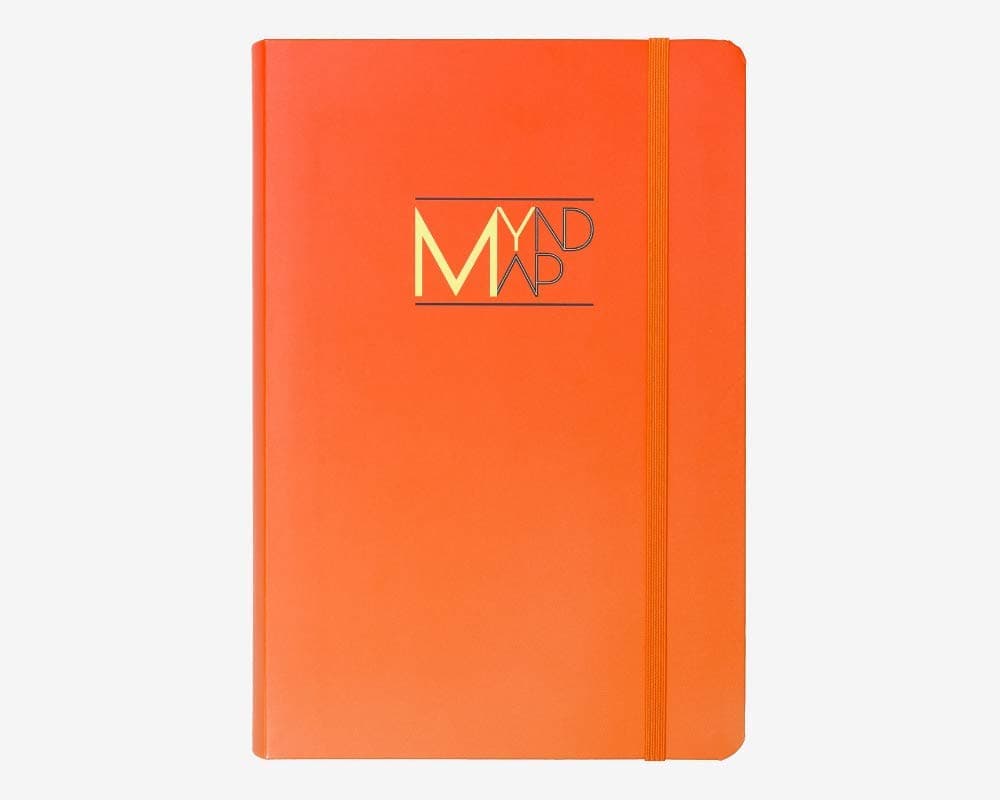 MYnd Map My Journal Svadhishana (Orange) The Ultimate Mindfulness, Gratitude, Goals Planning Journal | Undated Monthly, Week & Daily Planner | Colour in Creative Hand Illustrations | The Perfect Gift