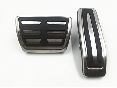 Templehorse No Drill DSG Gas Brake Pedals at Pedal Cover for VW Touareg/Cayenne/Audi Q7