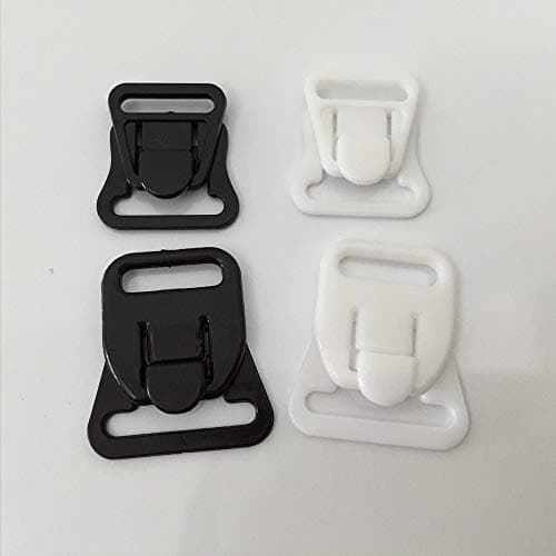 Buckles - Wholesales 10 sets/lot bra plastic nursing clip maternity clasp - (Size: 14mm White)