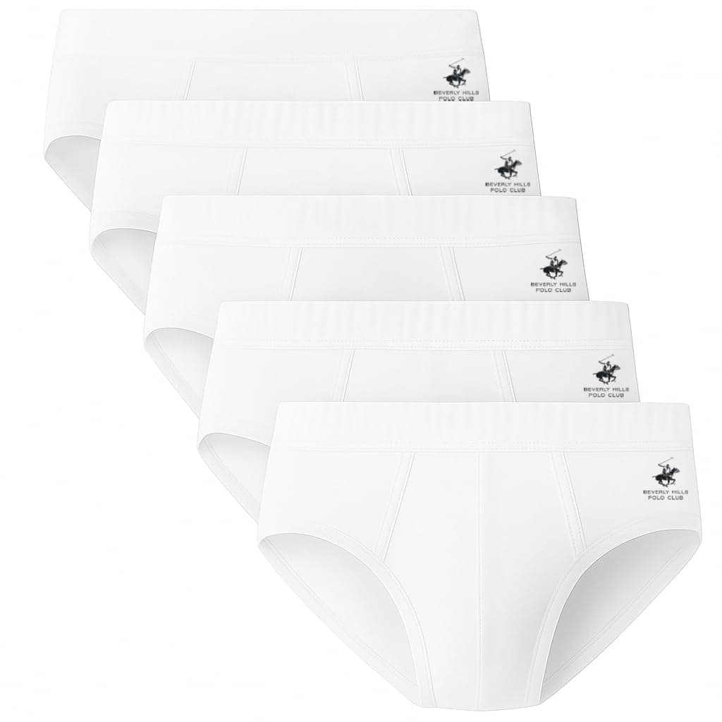 Men's Beverly Hills Polo Club Men's 5 Pack Low Rise Brief