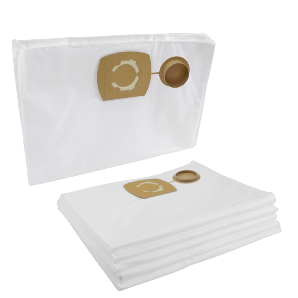 MisterVac Vacuum Cleaner Bags Pack of 10 Compatible with Intertek MWW706S-30L-1400WA Prof.