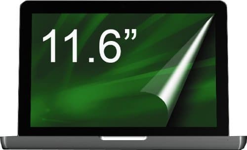 (2 PCS) 11.6" Anti-glare / Anti-reflection Laptop Notebook Screen Protector Guard Film Skin Cover for Dell Inspiron M101z, M102z, 11z, Dell Alienware M11x Series 11.6-inch (256mm * 144mm)