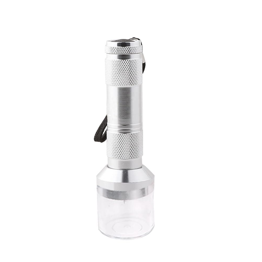 Zinc Alloy Electric Metal Grinder Herb Tabacco Crusher Grinder Cracker(Silver Color, no battery included)