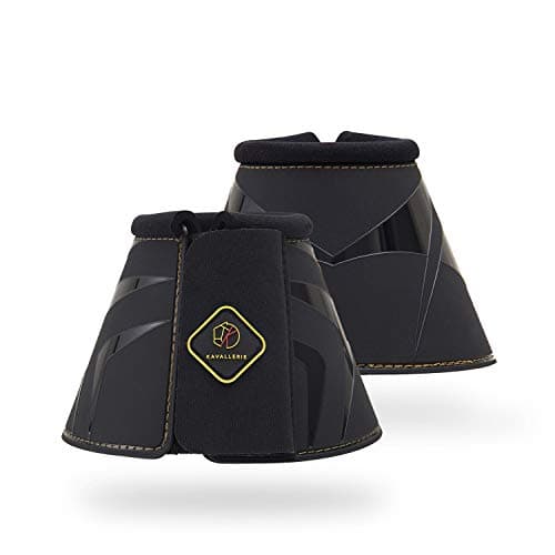 Kavallerie Classic Anti-Spin Bell Boots, Overreaching Protection, Durable with Secure Fit, Perfect for Cross Country, Hunting, Jumping and Exercises
