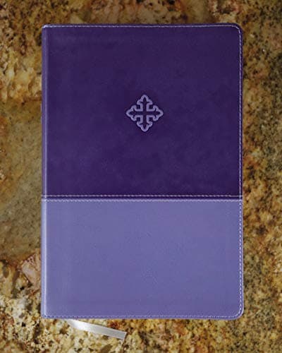 The Amplified Study Bible: Amplified, Purple, Leathersoft