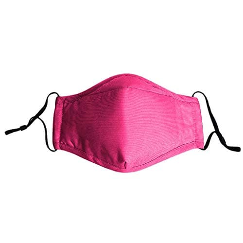 Reusable Face Cover for Unisex Adults Trendy Solid Washable Dustproof Cotton Breathable Sunscreen Haze Mouth Muffle Balaclava for Outdoor Sport Motorcycle Cycling Camping Travel, Coffee, 1 PCS