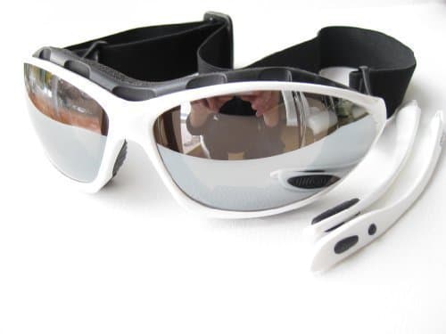 Ravs Sports Glasses Kite Surfing Cycling Triathlon Goggles Incl. Softbag Band Underwire