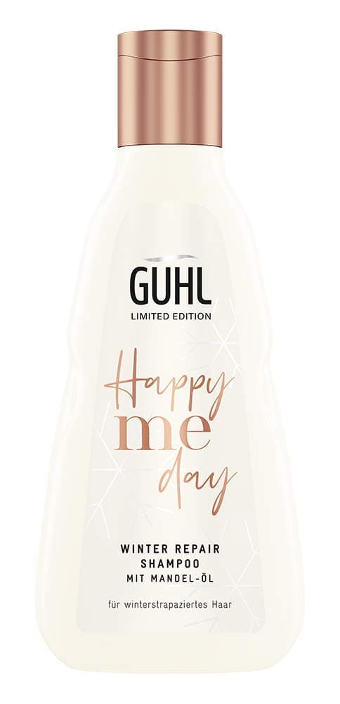 Guhl Happy Me Day Winter Repair - Shampoo - With Almond Oil - For Winter-Damaged Hair, 250 ml