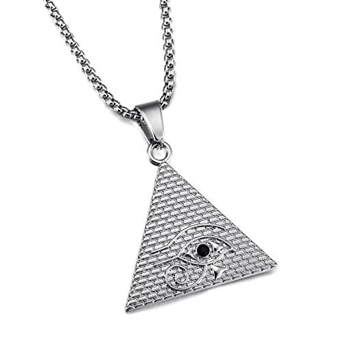 putouzip Men's 18K Gold Plated CZ Fully Iced Out Cartoon 316L Stainless Steel Pendant