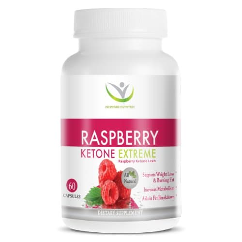 1,200 Mg Pure Raspberry Ketone Extreme All Natural Fat Burner, with African Mango Extract, Green Tea Extract,