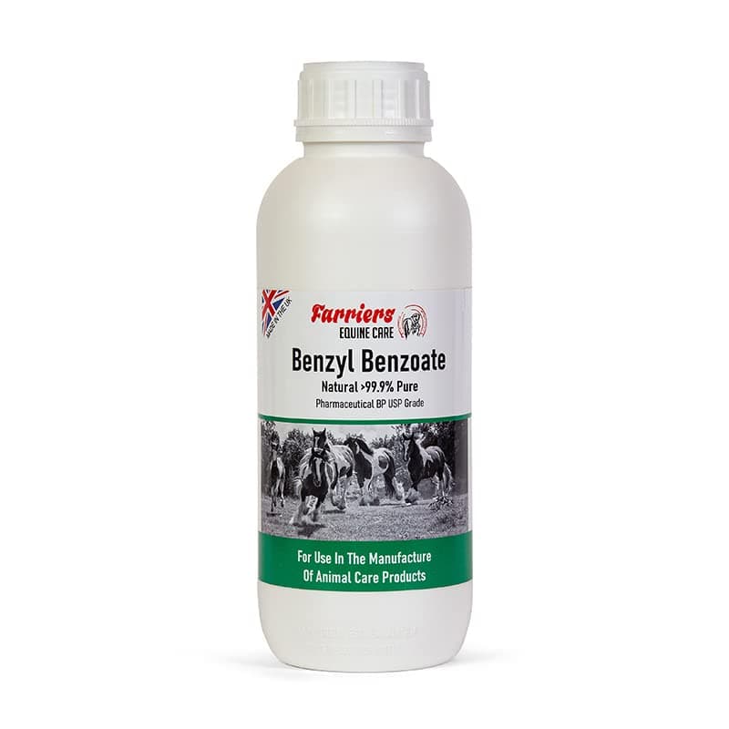 Farriers Equine Care Benzyl Benzoate Pure Undiluted (1000ml)