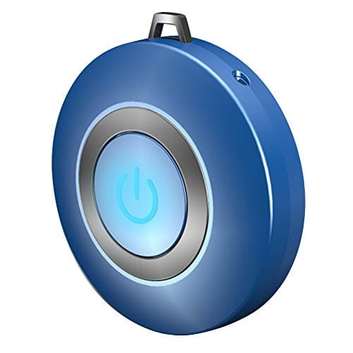 Dvluck Personal Air Purifier Necklace Wearable Mini Portable Negative Ion Generator for Adults Kids