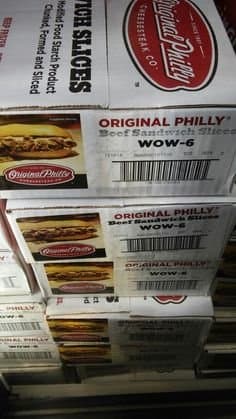 Original Philly: Beef Sandwich Slices 10 Lb.