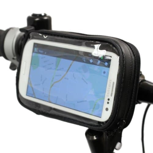 Waterproof Phone/Satnav Holder For Bicycle/Motorbike Handlebars