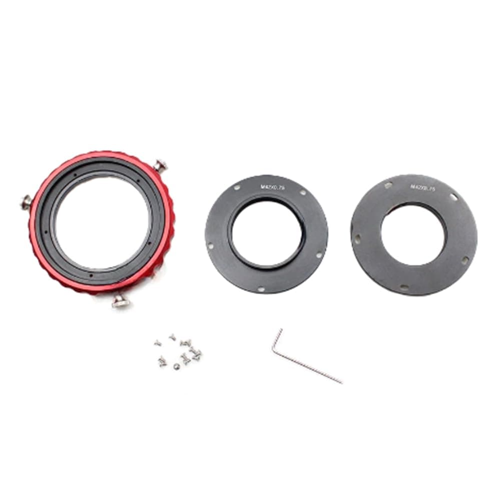 M42 CAA 360 ¡ã Degree Rotator Camera Angle Adjuster 3 in One Gyratory Device for Astronomical Telescope Photography Easy Install Easy to Use