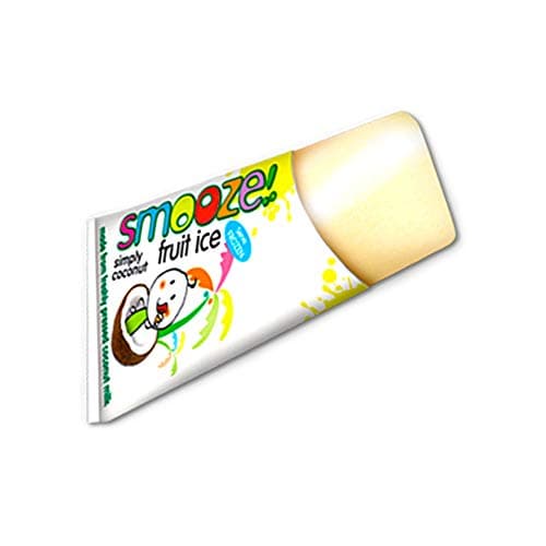 Smooze Ice Lollies - Simply Coconut, Pack of 3