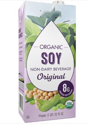 Signature Organic Soy Non-Dairy Beverage, Original,4 ct (32 fl. oz)-by LOS