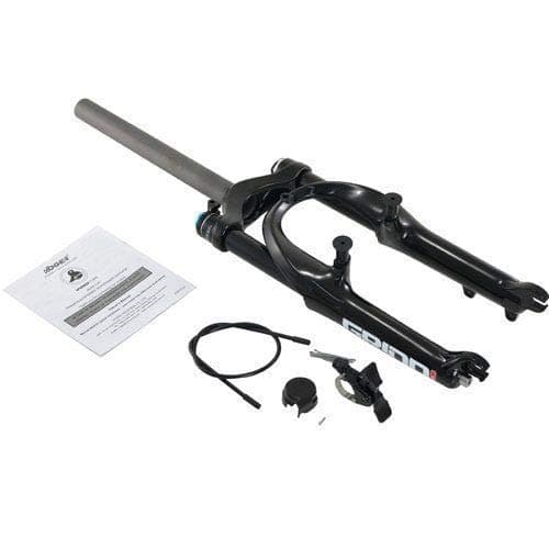 Spinner GRIND 20" Suspension Fork 50 mm 1 1/8" Remote Lockout, Glossy Black #ST1652