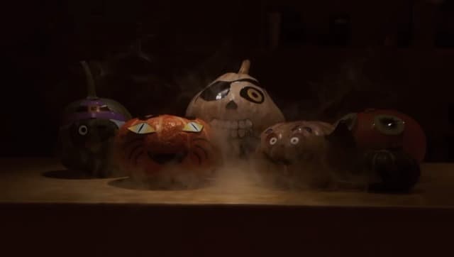 KIDPAR 82Pcs Halloween Pumpkin Stickers, 33 Funny and Classic Pumpkin Expressions Stickers for Pumpkins Squashes, Make Your Own Jack-O-Lantern Face Decals for Halloween Party Decorations